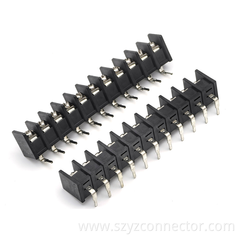 Wire terminal block fence type Wire terminal block fence type
